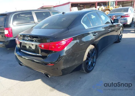 2014 Infiniti Q50 Sport из США, поврежденный, VIN JN1BV7AP5EM685677